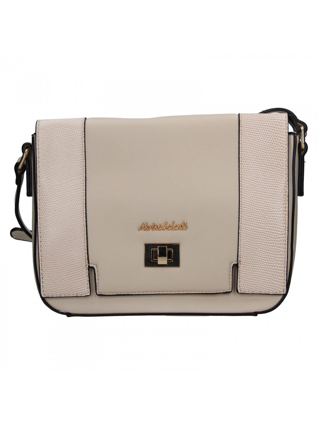 Dámska crossbody kabelka Marina Galanti Agathe – béžová
